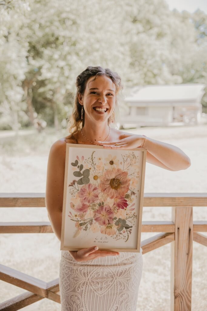 Préservation bouquet de la mariée
