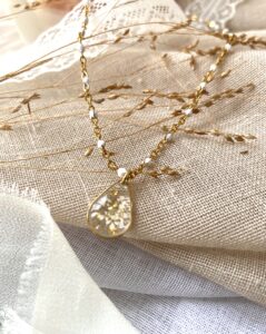 bijoux fleurs naturelles