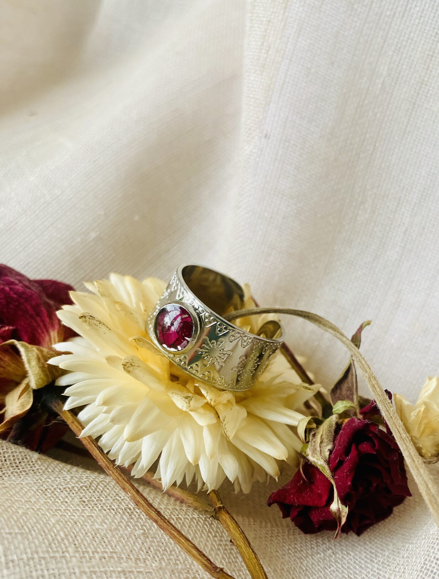 Bague Pétales de Roses – Image 3